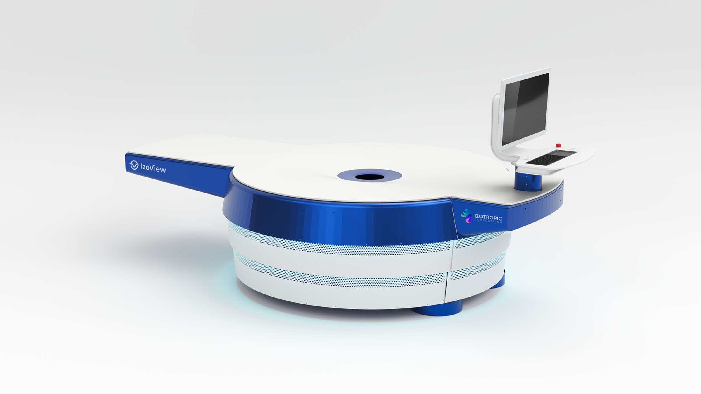 Izoview scanner studio, 3D render by 35milimetre