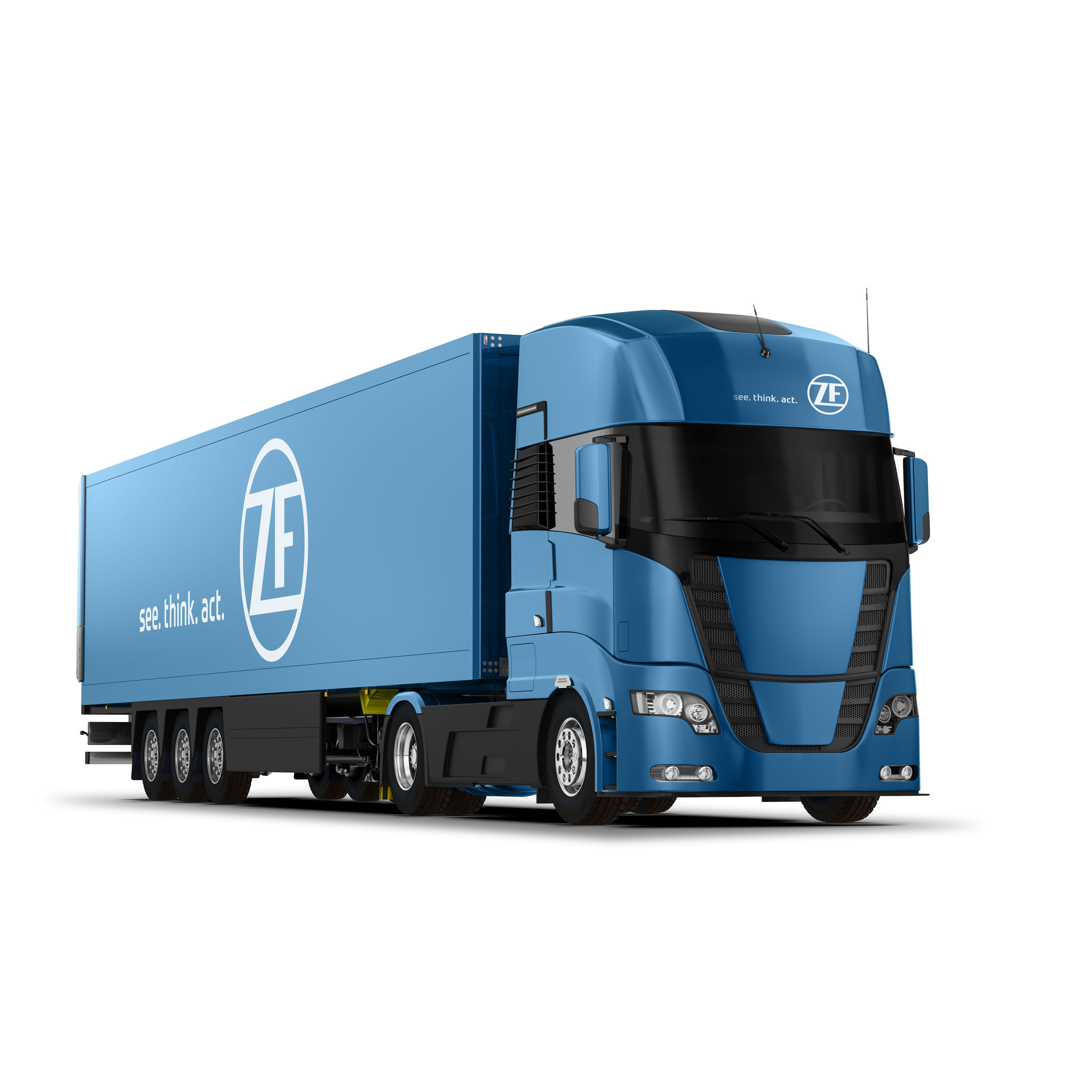 ZF truck studio, 3D render by 35milimetre