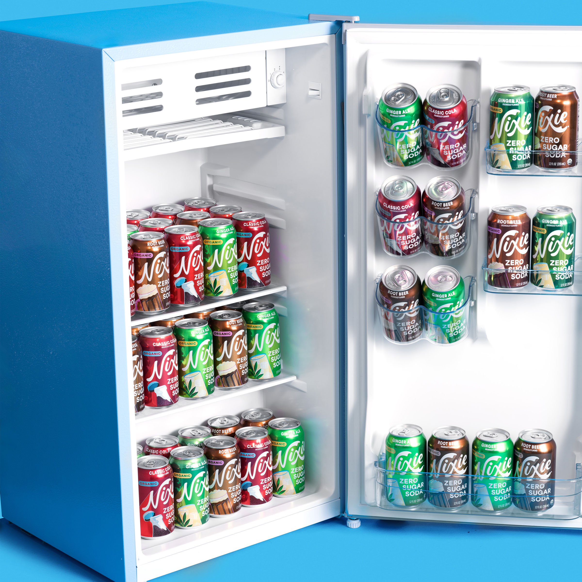 Nixie soda fridge, beverage visual by 35milimetre