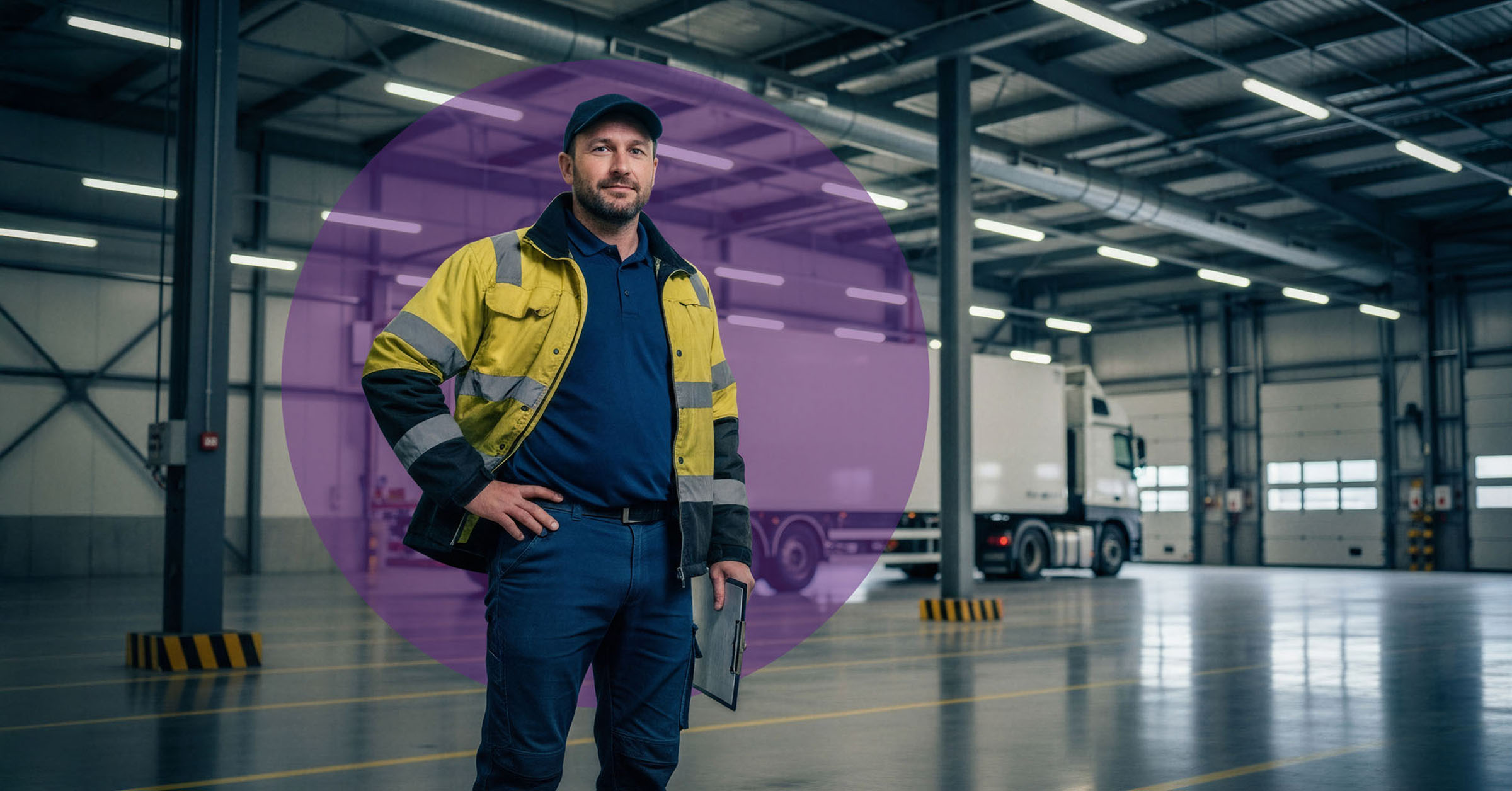 CBF transport worker, photo composite by 35milimetre