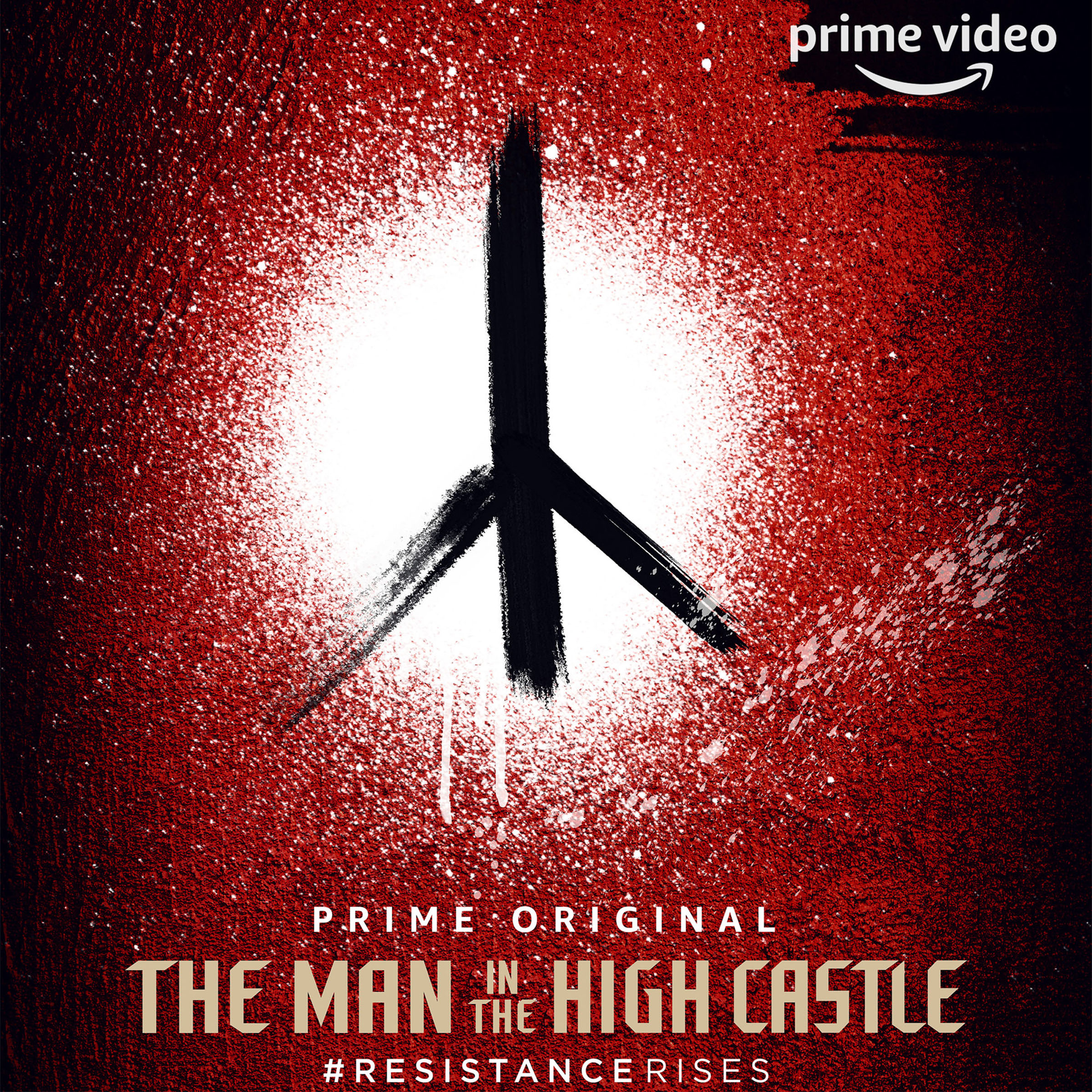Prime video resistance rises poster, photo composite by 35milimetre