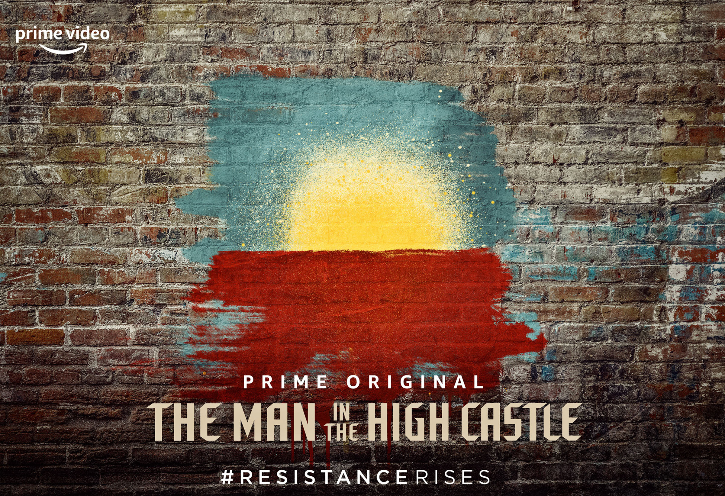 Prime video resistance rises wall, photo composite by 35milimetre