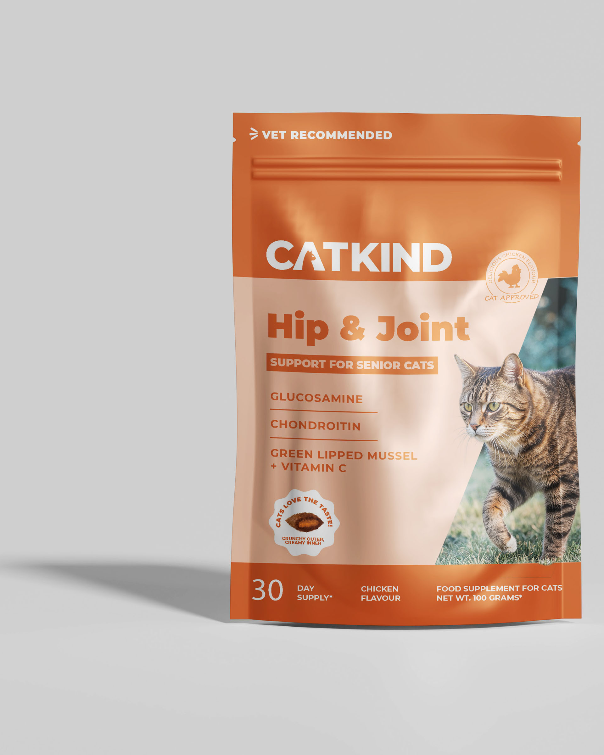 Catkind hip joint pouch, packaging design by 35milimetre