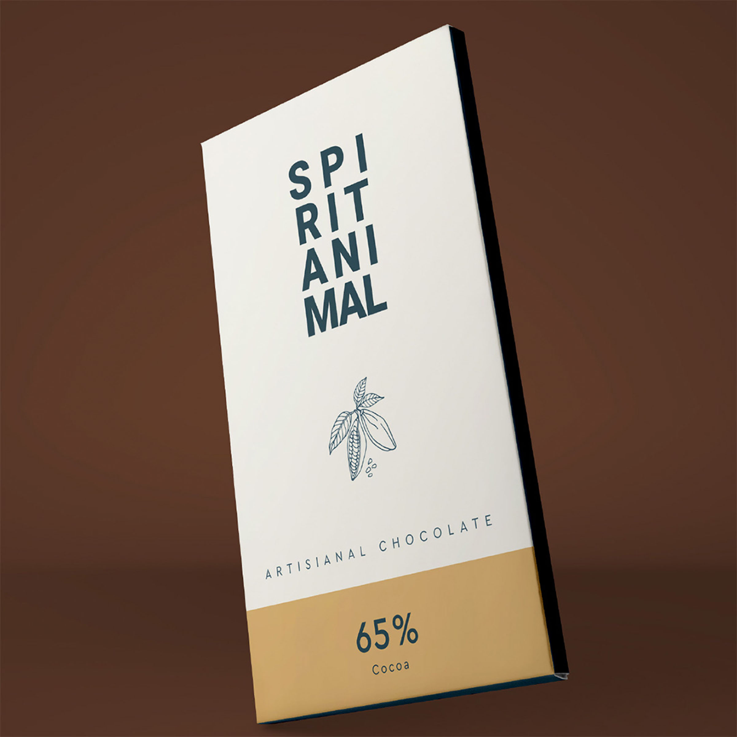 Spirit animal chocolate minimal concept, packaging design by 35milimetre