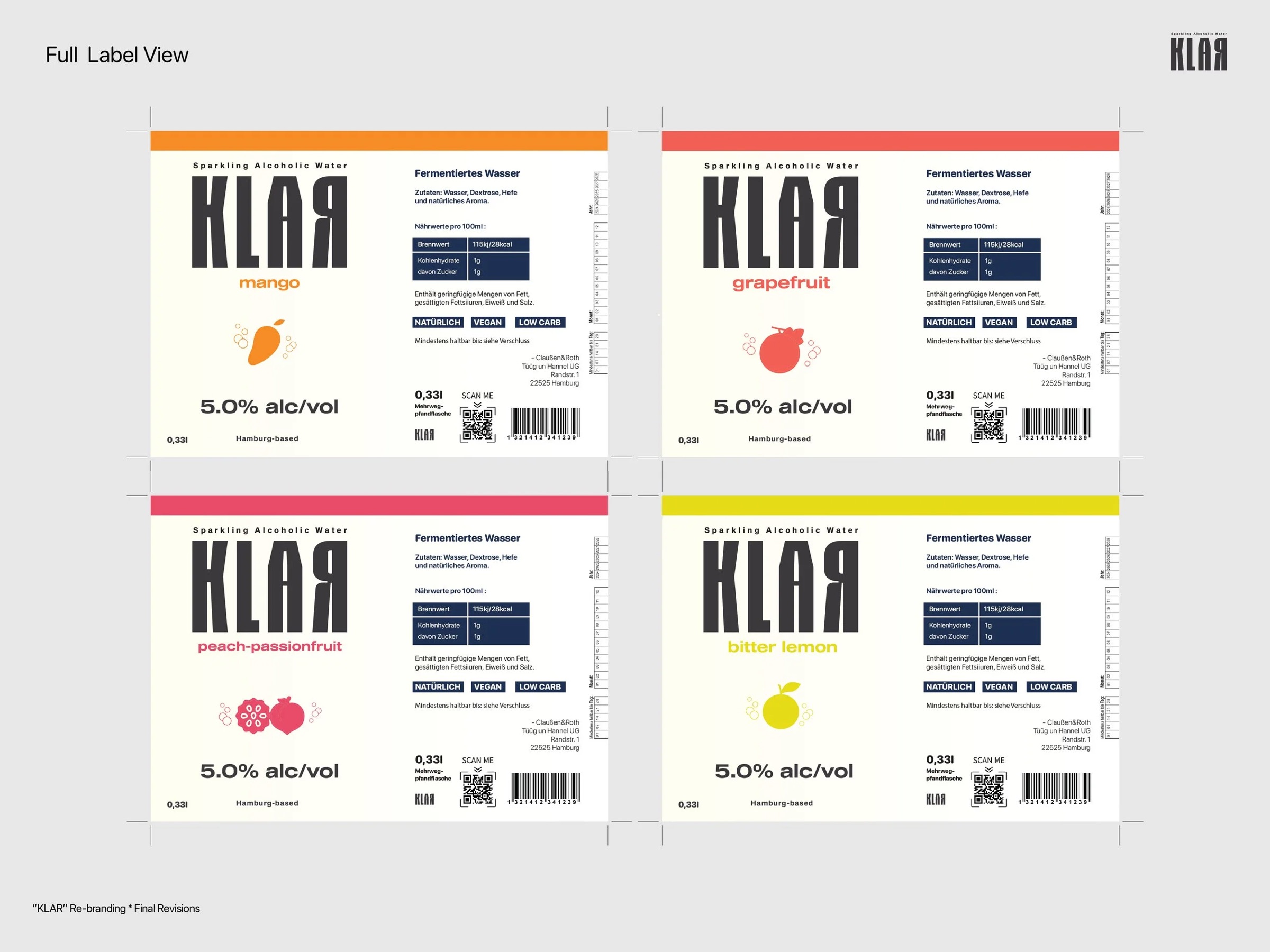From Blank Label to Shelf-Ready: The Story Behind Klar's Rebrand