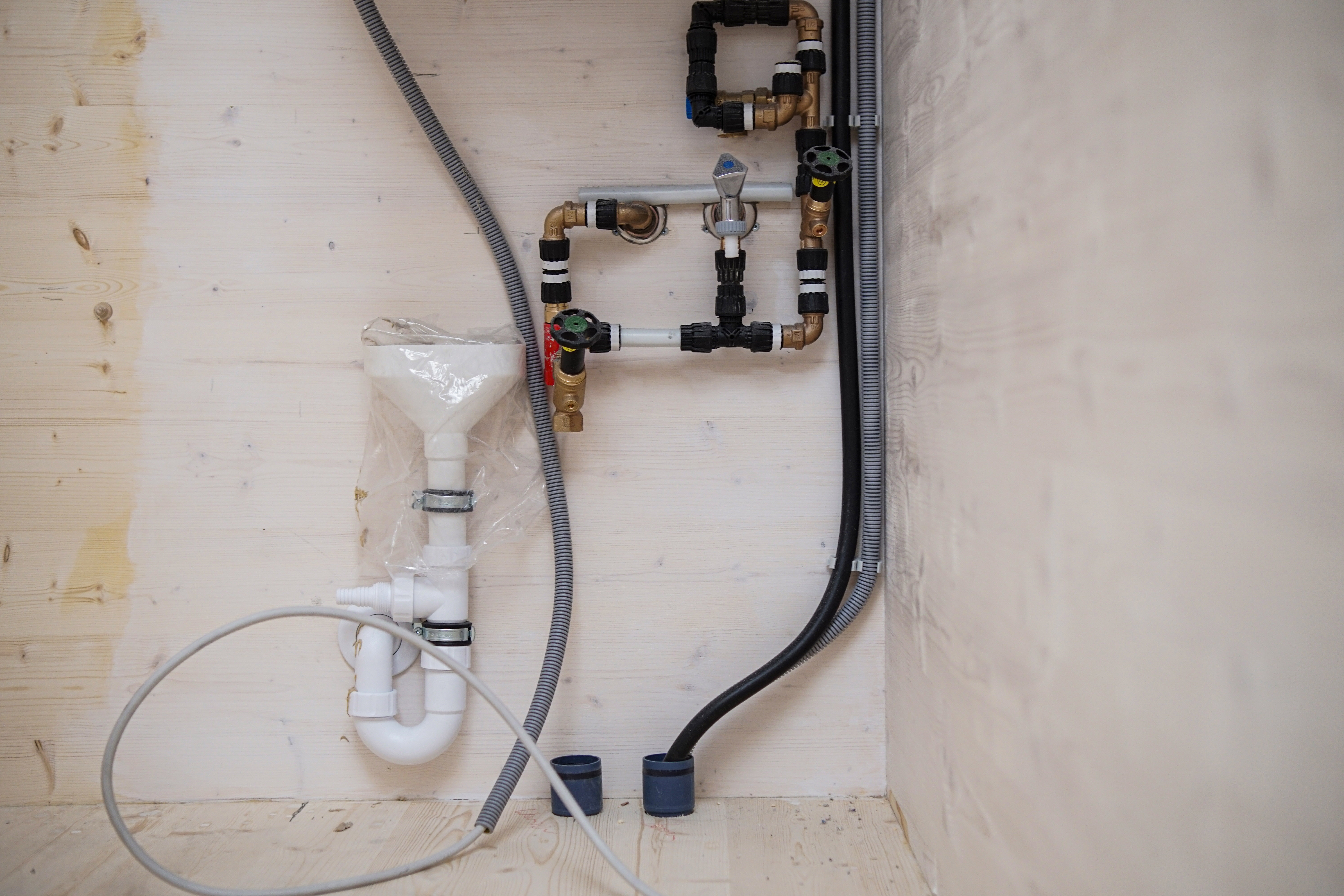 Santiärinstallation Tiny House Allgäu