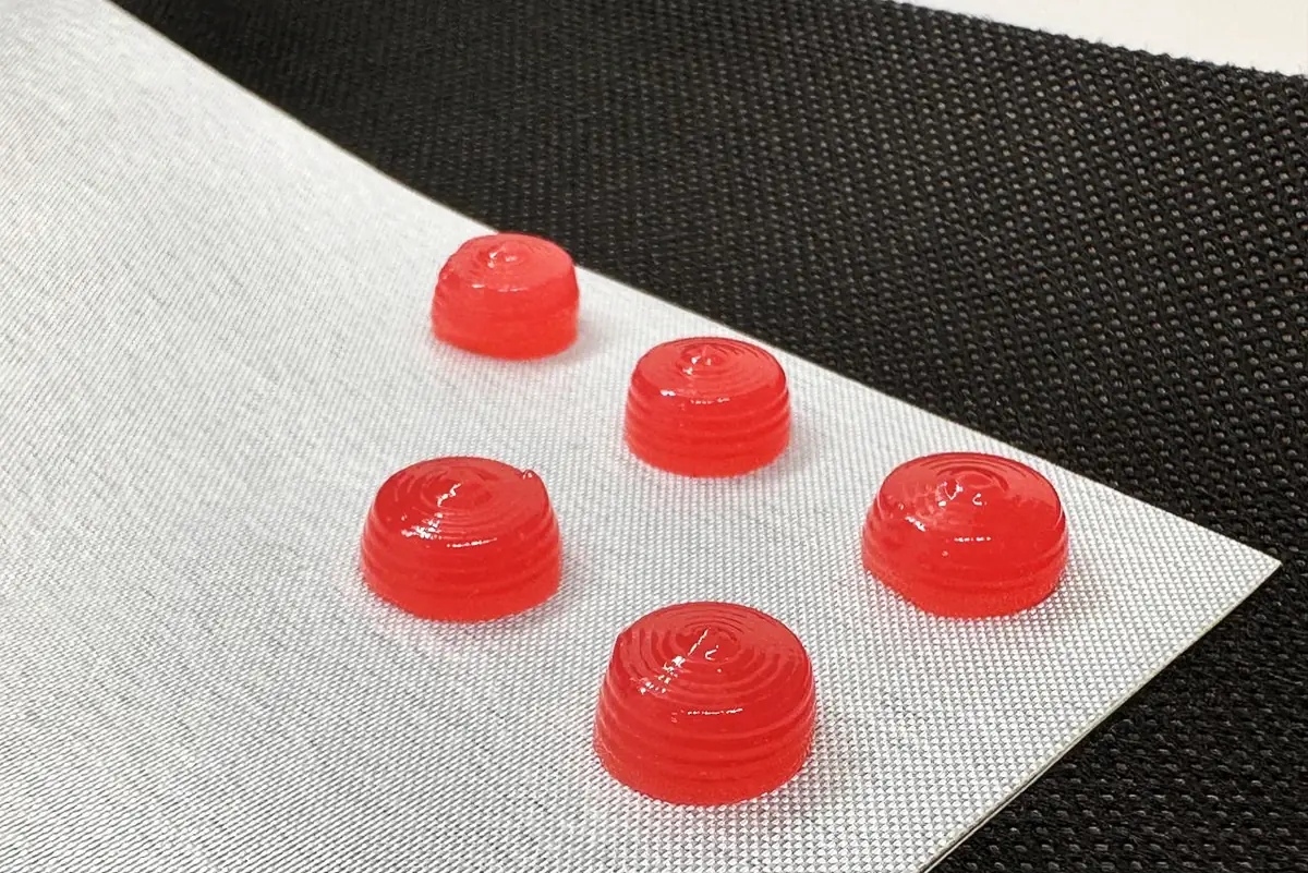 3D-printed heat-free chewables
