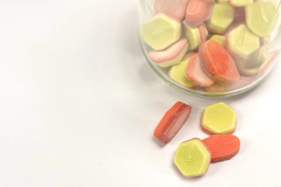 Multi-layered 3D-printed tablets