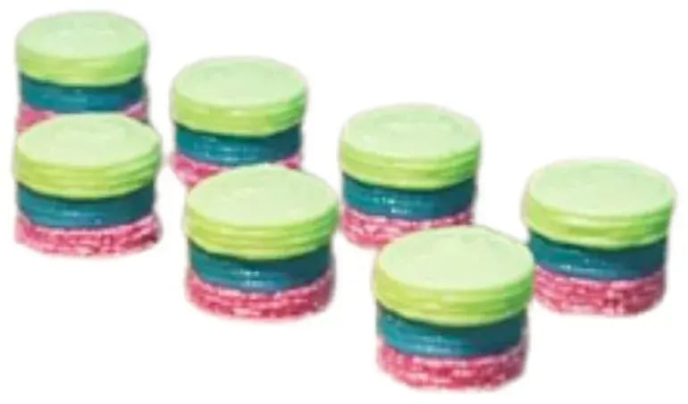 Multi-layered 3D-printed tablets