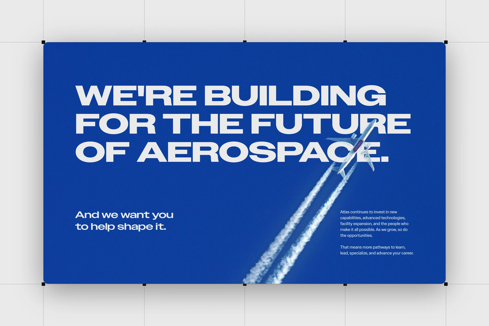 Work at Atlas: We're building for the future of aerospace