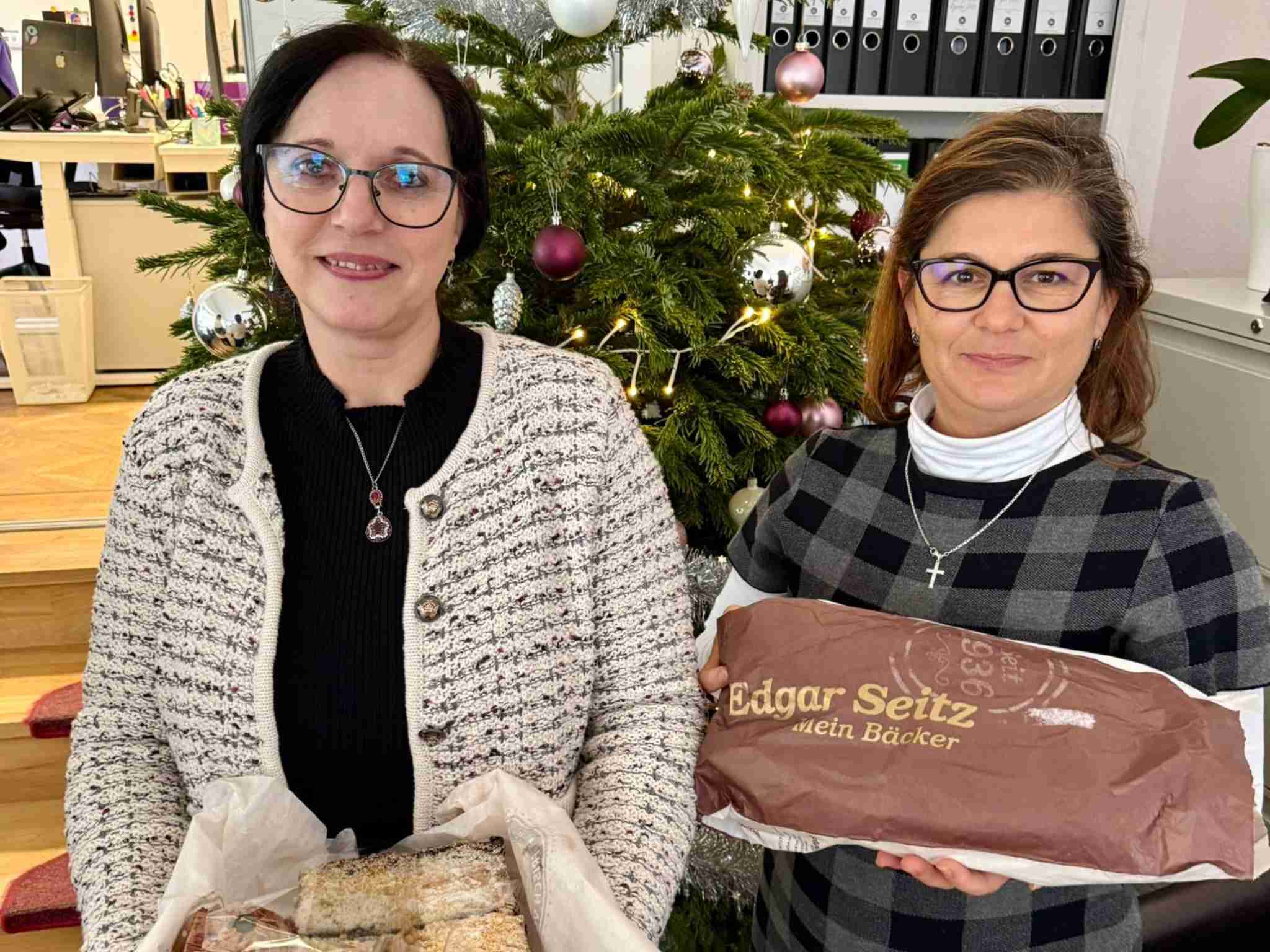Das vidomi-Team bei der Weihnachtsspende