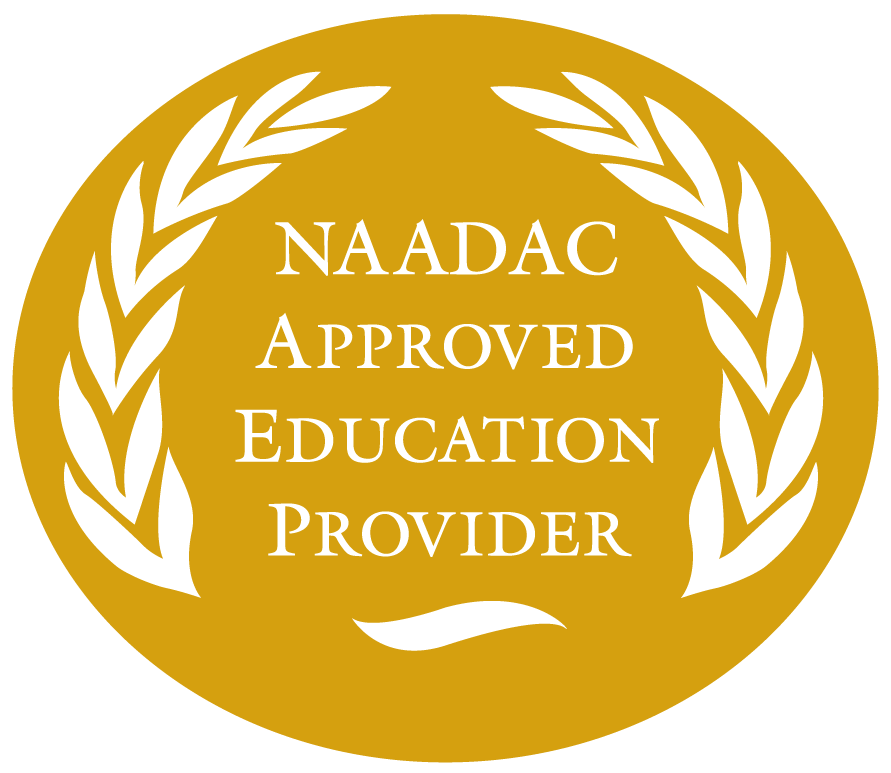 NAADAC Approved Education Provider seal