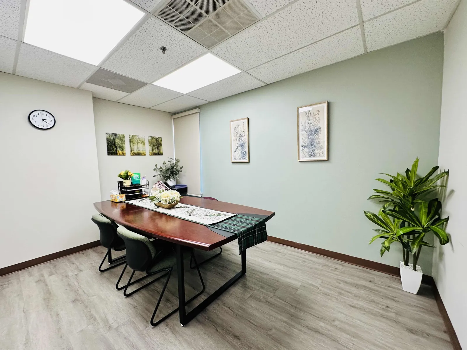 Consultation room at Netra Integrative Health Clinic