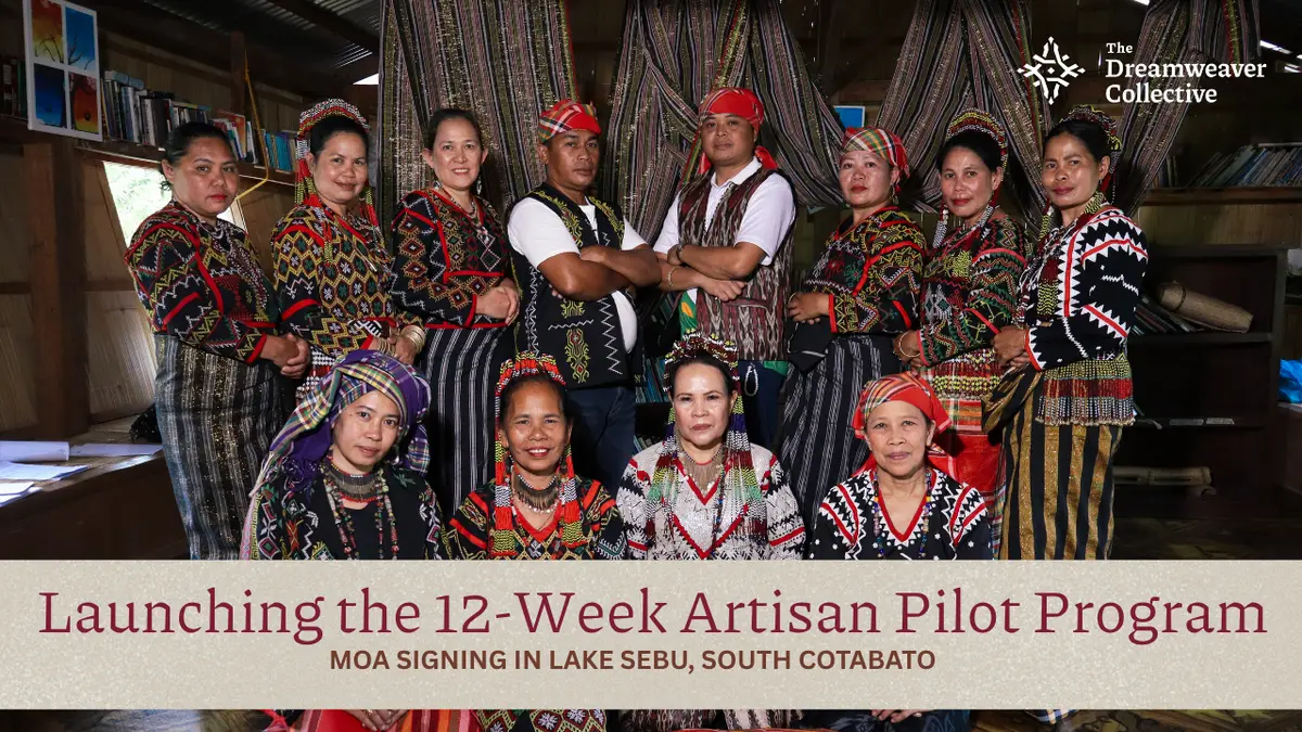 Launching the 12-Week Artisan Pilot Program in Lake Sebu, cover