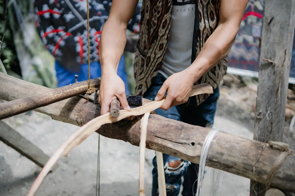 The T’nalak Weaving Process- Lang Dulay Weaving Center, photo 1 of 21