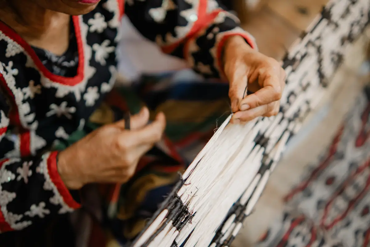 The T’nalak Weaving Process- Lang Dulay Weaving Center, photo 10 of 21