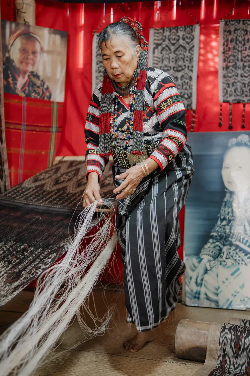 The T’nalak Weaving Process- Lang Dulay Weaving Center, photo 6 of 21