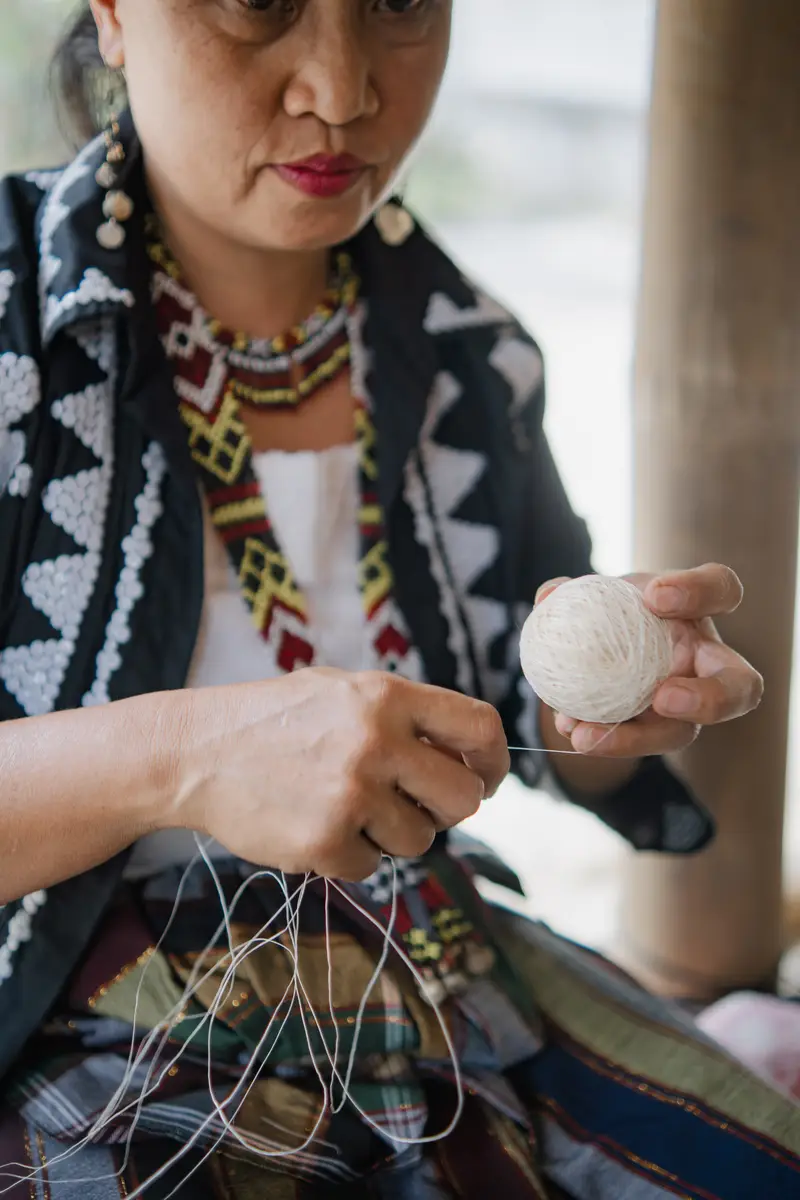 The T’nalak Weaving Process- Lang Dulay Weaving Center, photo 9 of 21