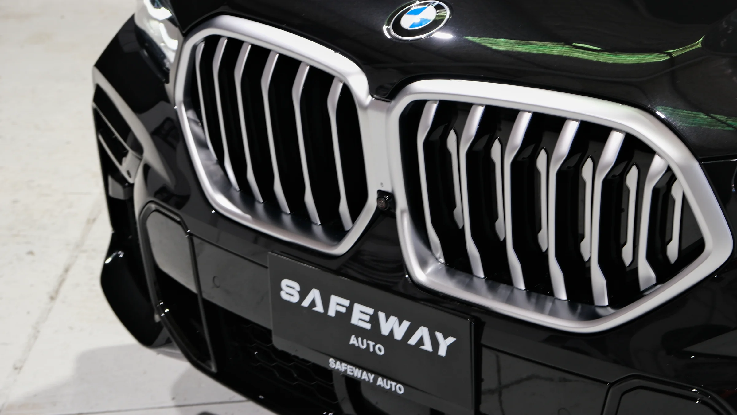Front of a used BMW X6 presented for sale at Safeway Auto in West End, Brisbane