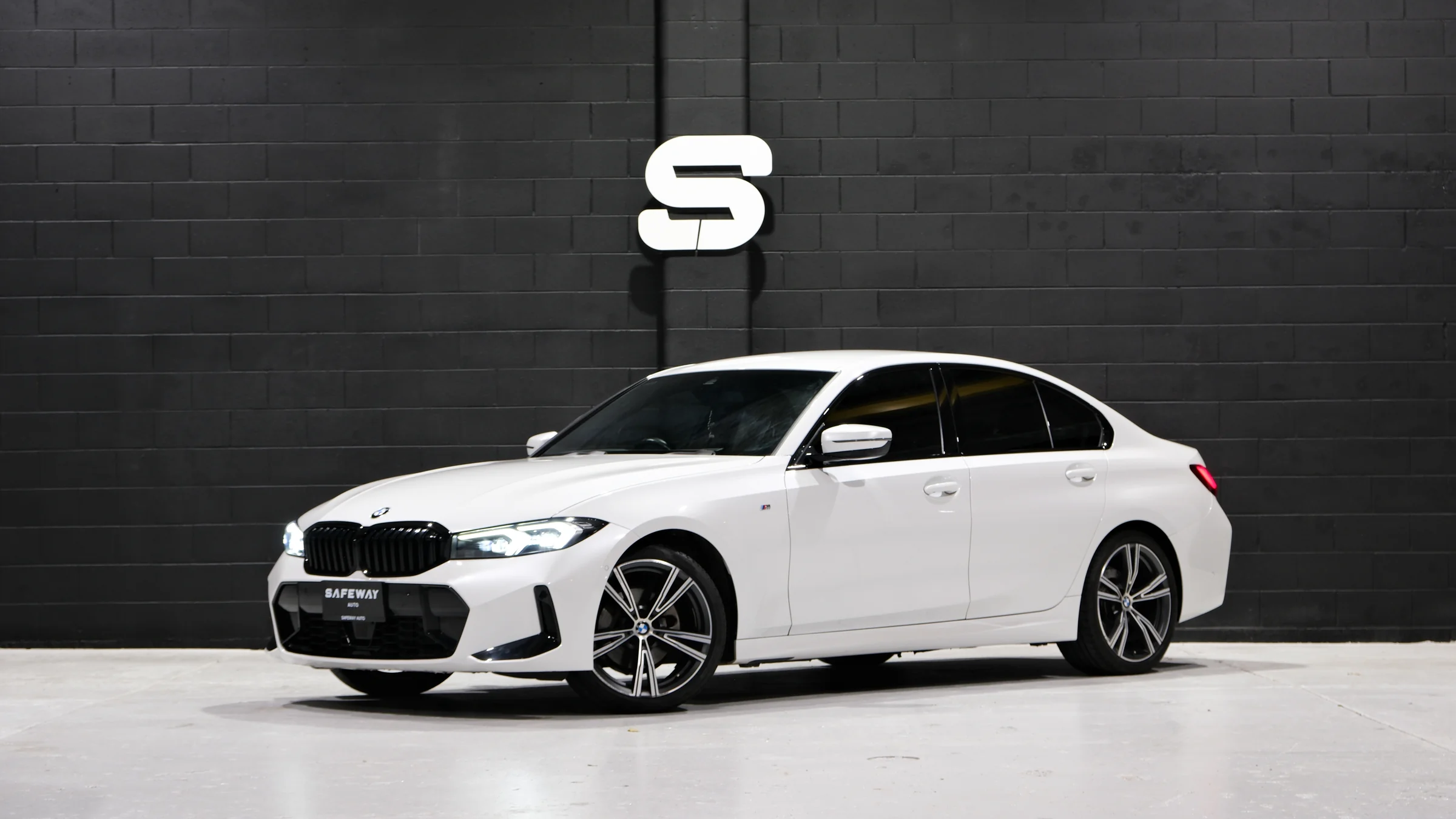 A used BMW 3 Series inside the Safeway Auto showroom in West End, Brisbane