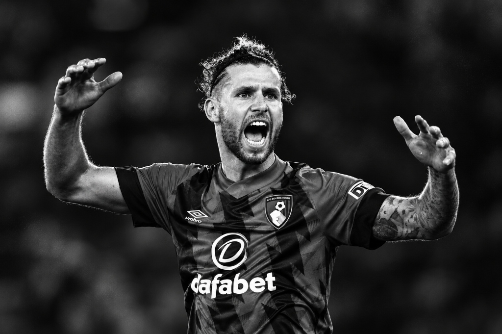 Emiliano Marcondes celebrating — AFC Bournemouth