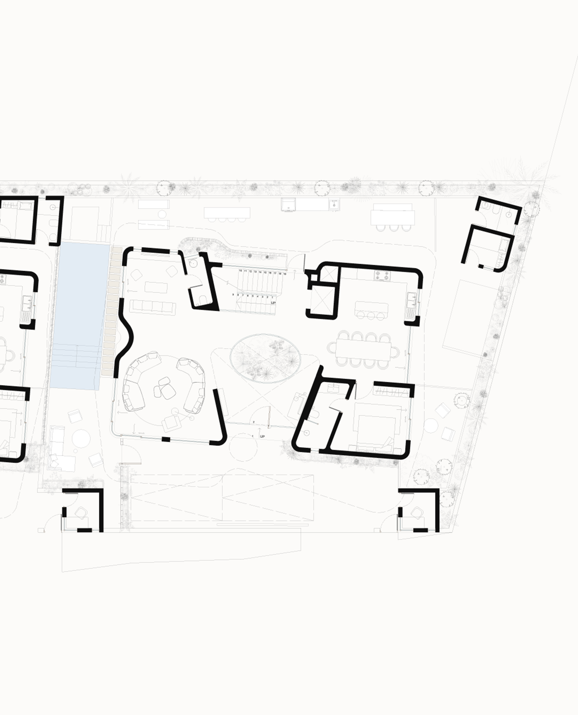 Villa 2 ground floor plan