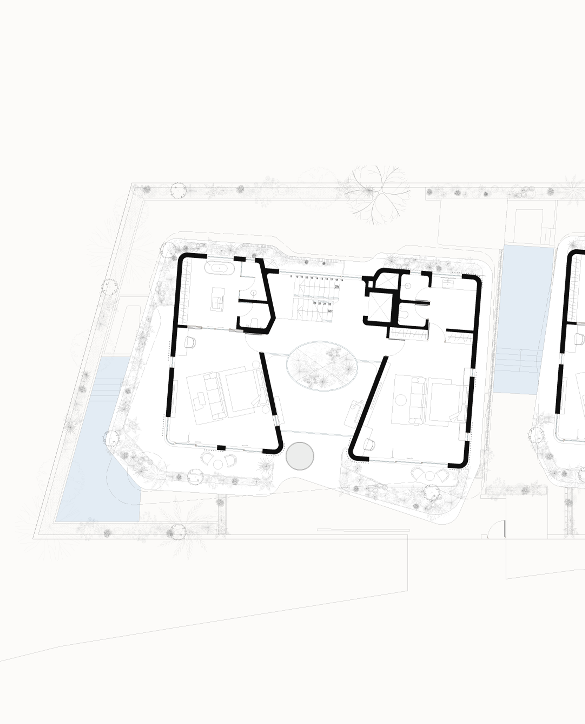 Villa 1 first floor plan