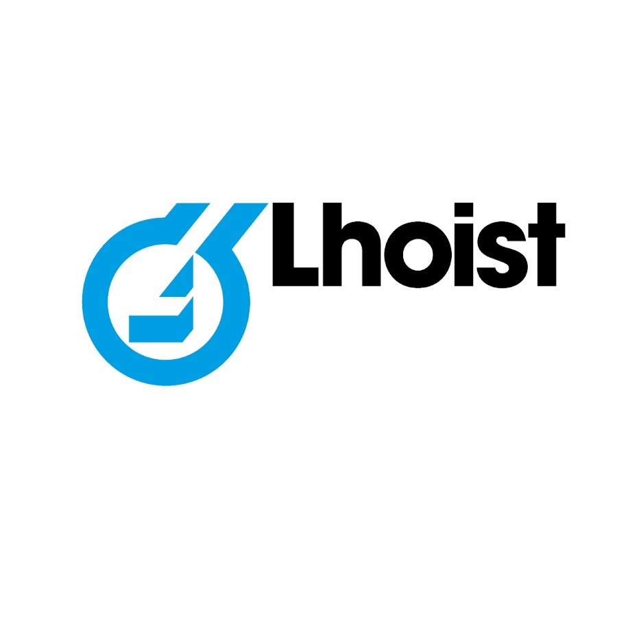 Lhoist company logo featuring a stylized blue circular icon next to black text reading 'Lhoist'.