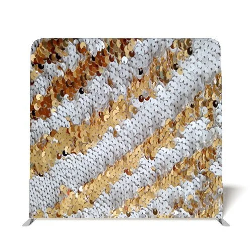 White and Gold Mermaid backdrop