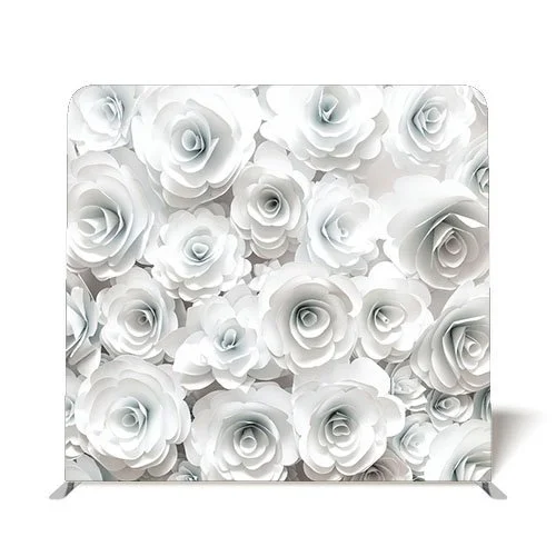 White Flowers backdrop