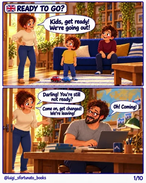 We’re leaving in a minute