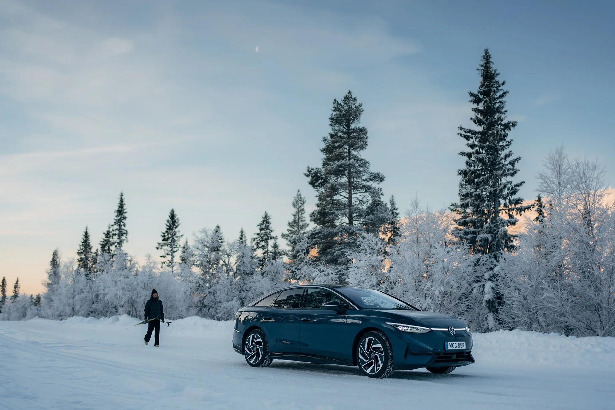 Närbild på Volkswagen ID.7