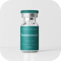 Compounded tesamorelin vial