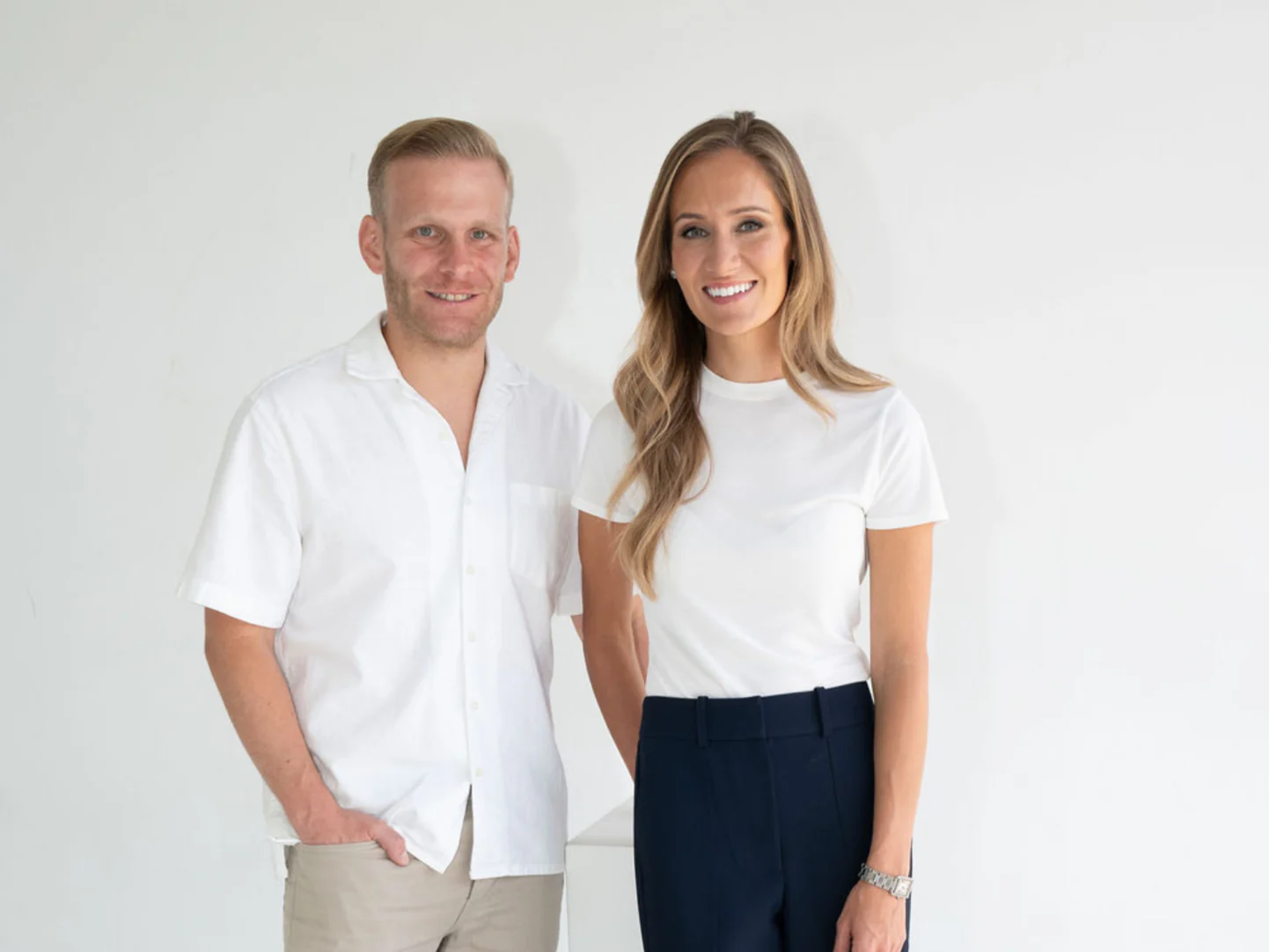 Vivly co-founders Katie and Max, a husband-and-wife team