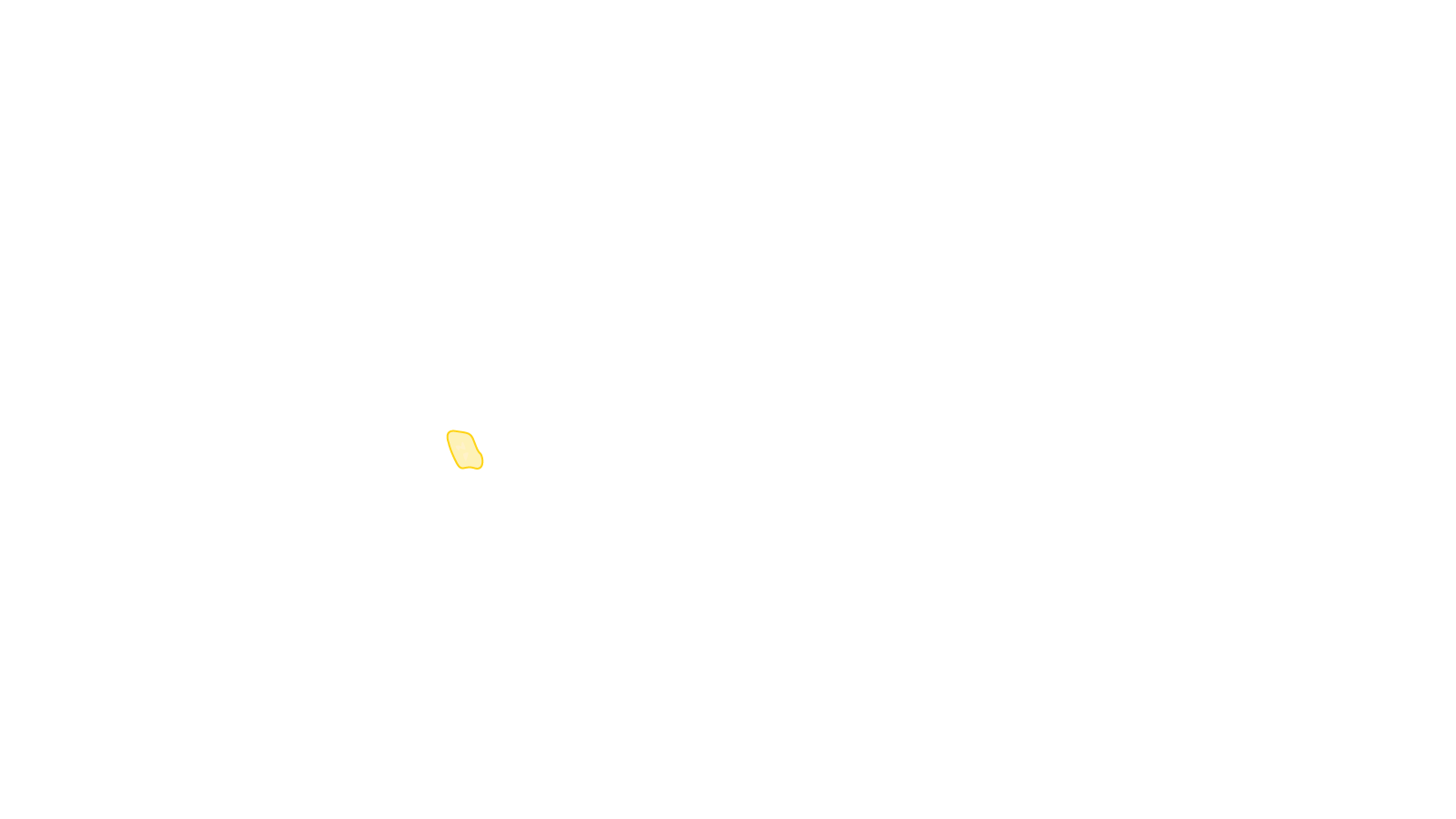 Carte du monde avec la Jamaïque en surbrillance jaune dans les Caraïbes.