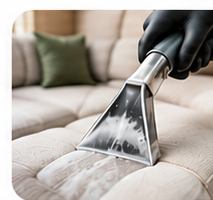 Professionelle textile Tiefenreinigung