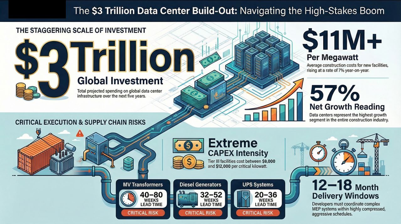 Infographic from Data Centres