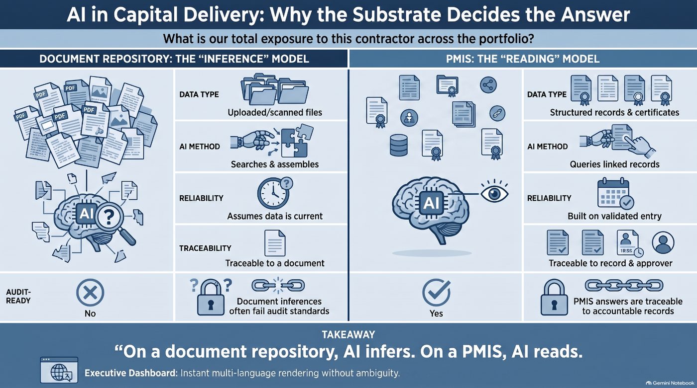 Infographic from AI for PMIS