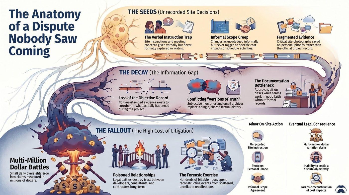 Infographic from Construction Disputes