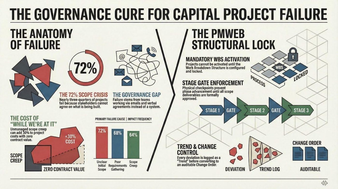Infographic from PMIS for Project Owners
