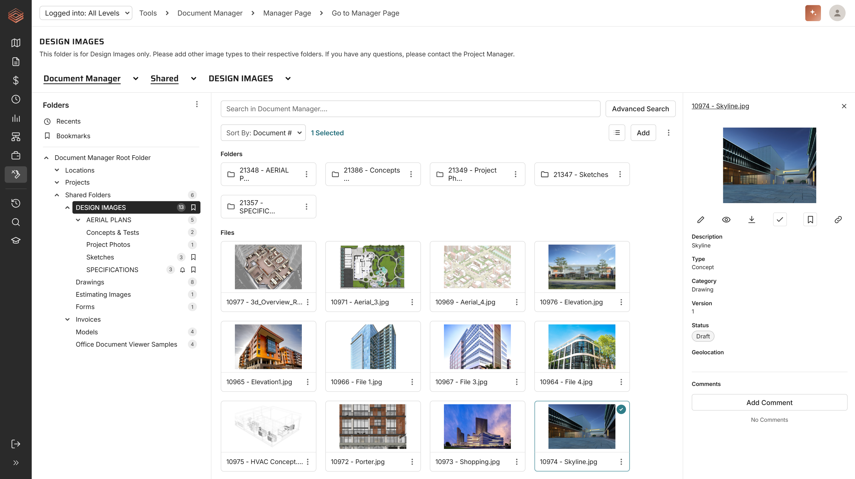 PMWEB 2026 modernized Document Manager