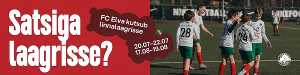 FC Elva korraldab sel aastal esimest korda linnalaagreid lastele vanuses 7–13!
