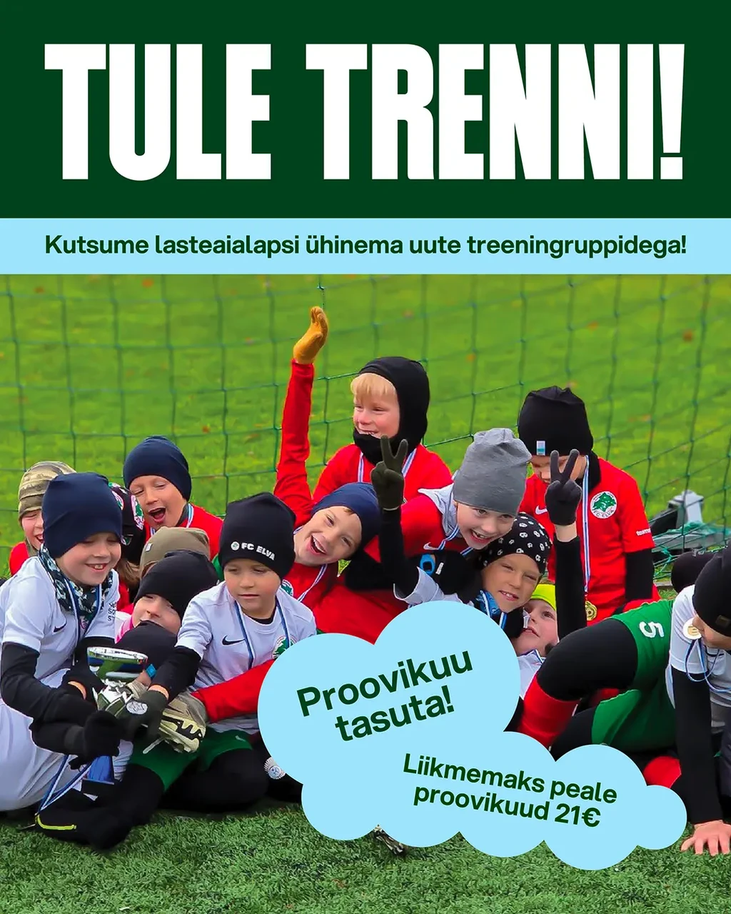 Uued lasteaia trennigrupid Nõos ja Kongutas
