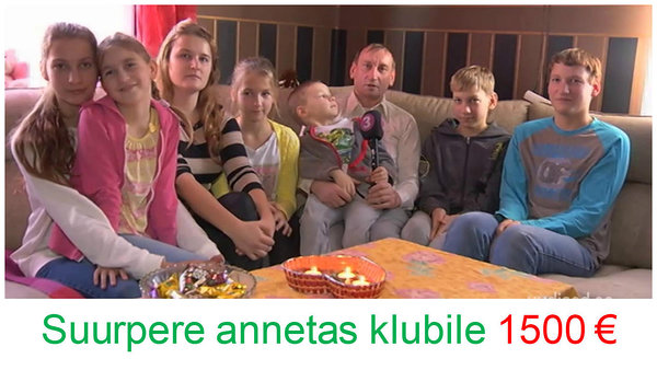 "Aasta tegu 2016" kandidaat! Suurpere annetas klubile 1500 €