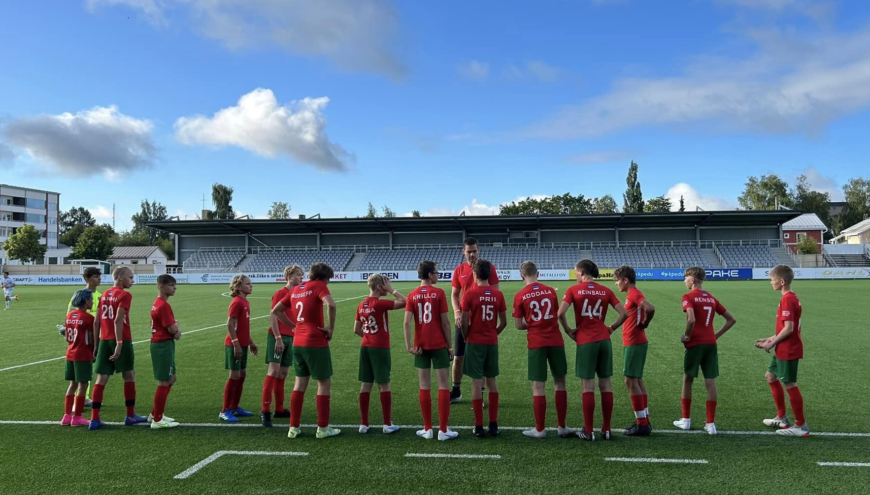 U14 Valge ja Punase hooaeg 2023