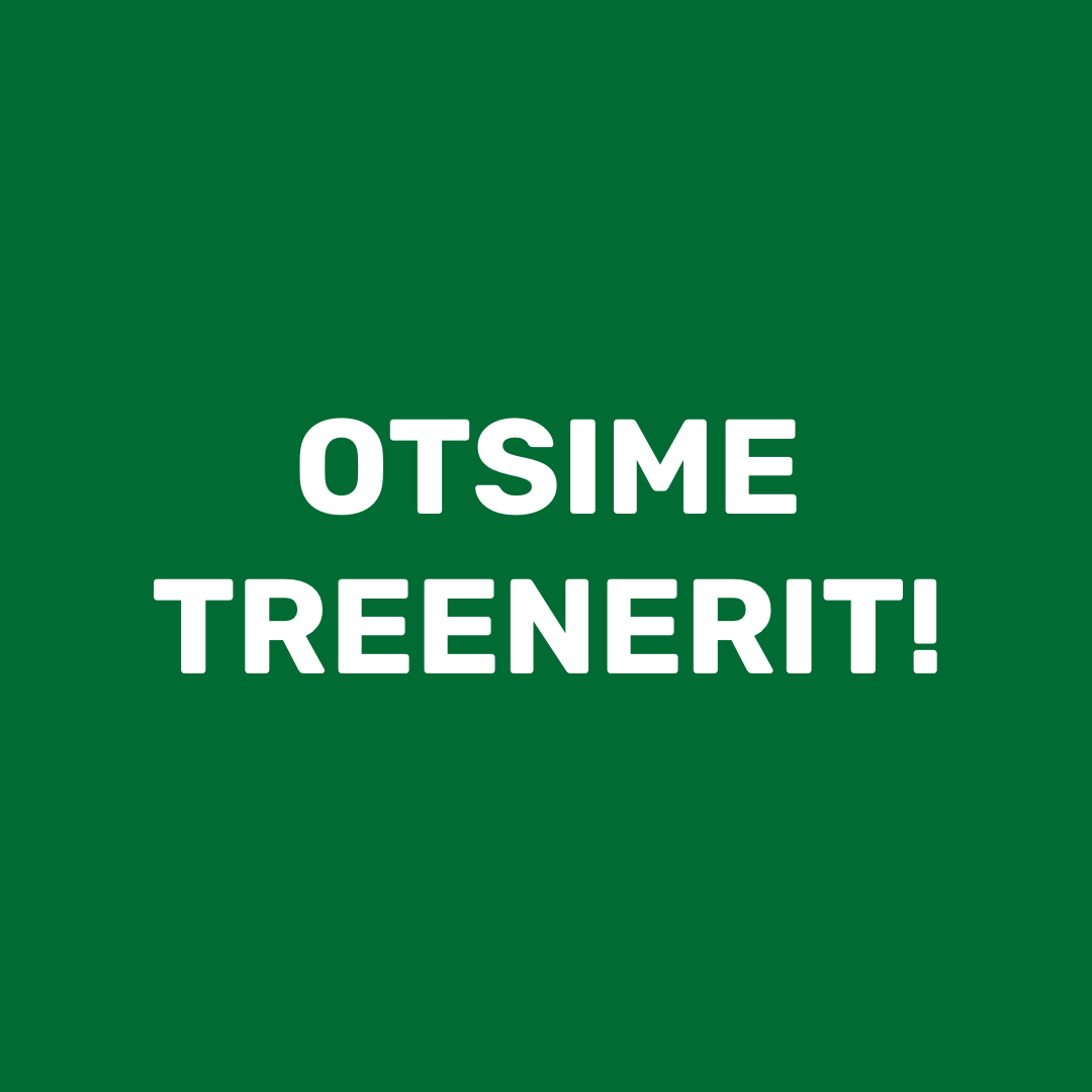 Otsime treenerit!