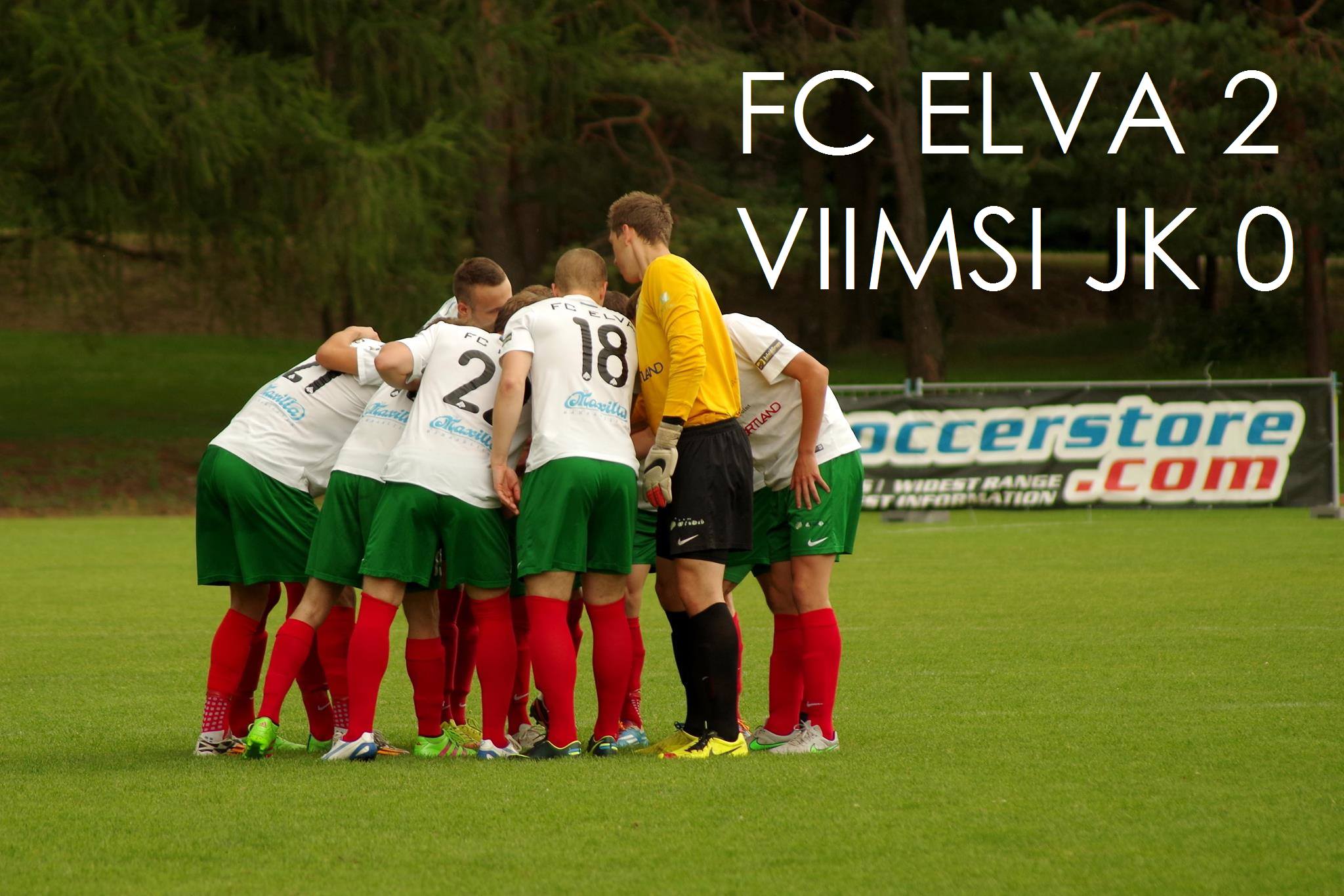 Esiliiga B võit ei ole enam kaugel- koduväljakul jäi FC Elva esindusmeeskonnale alla Viimsi JK (lisatud fotod)