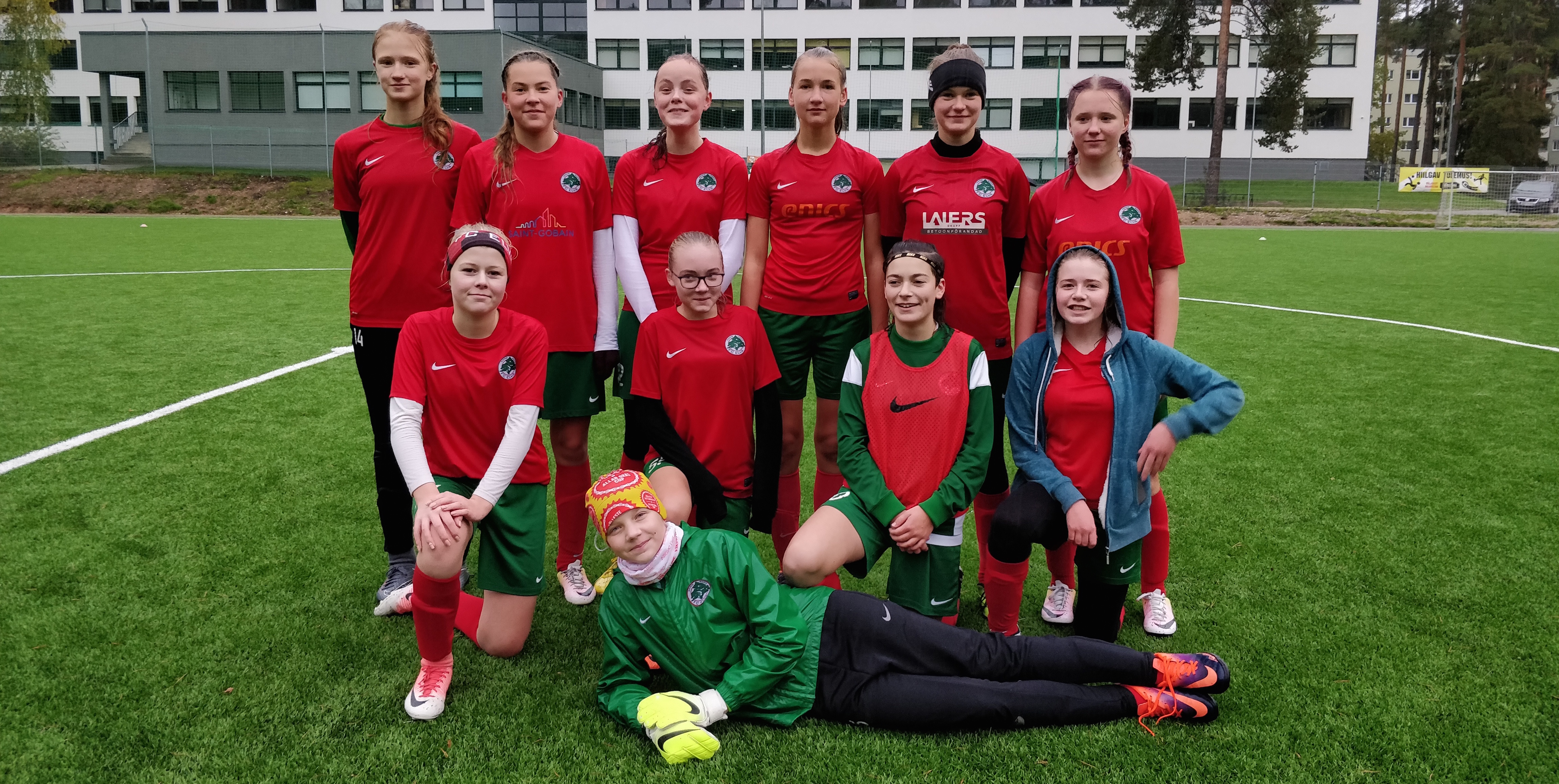 U15 Tüdrukud teenisid kodus tugeva mänguga 1:0 võidu