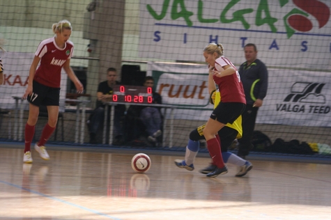 FC Elva tüdrukud osalesid turniiril Valgas