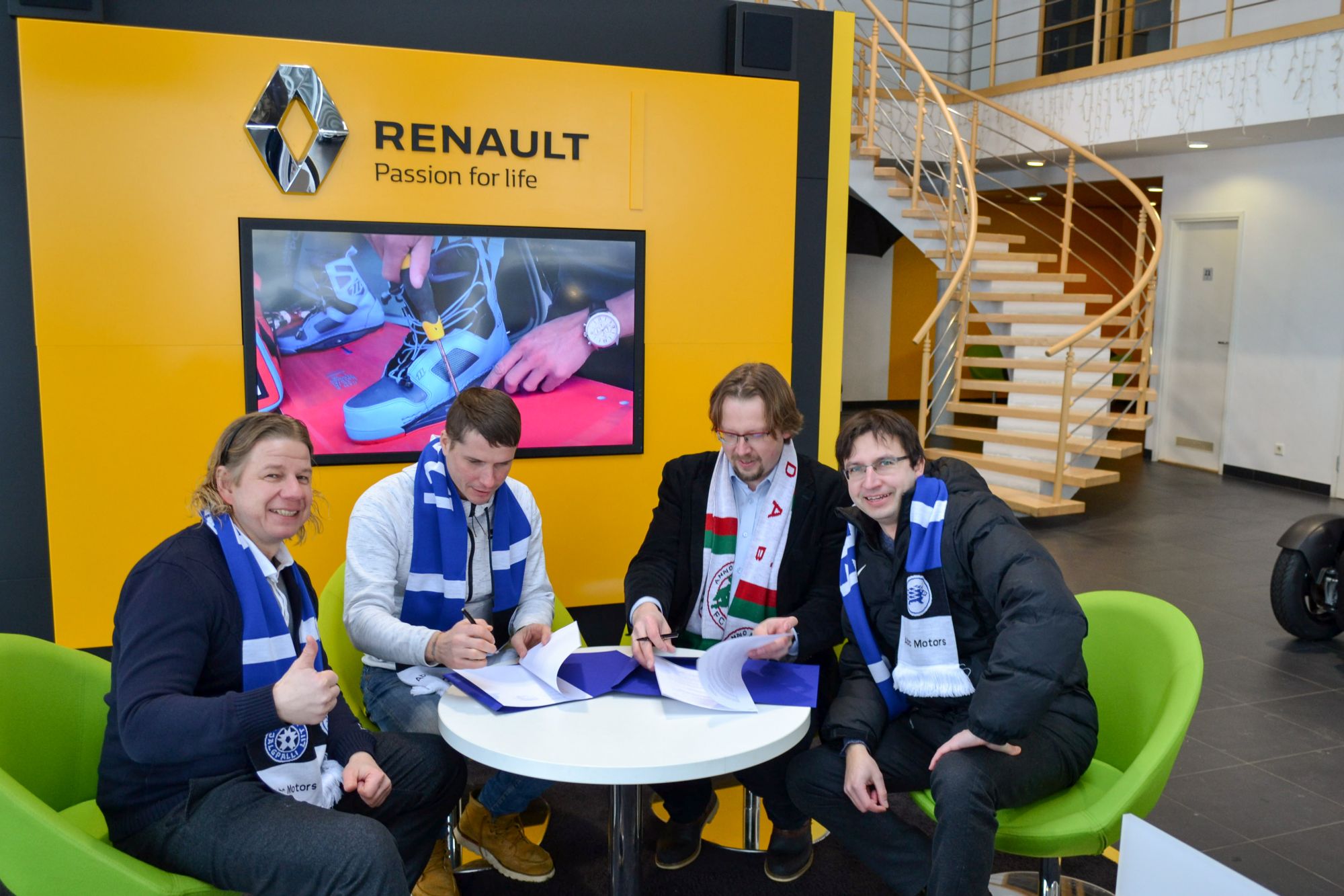 FC Elva ja ABC Motors alustasid koostööd